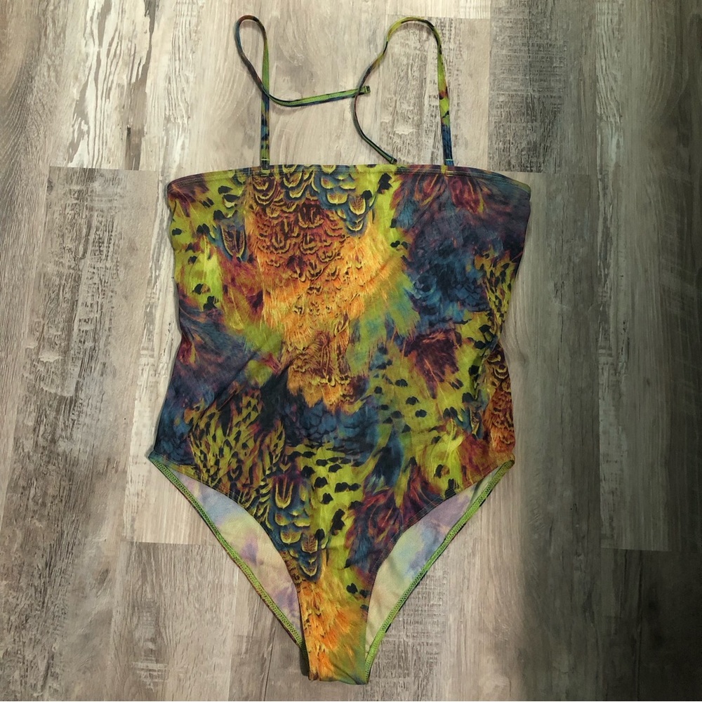 Kiniki Tan Through Bathing Suit, size 18-20.